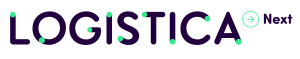 Het logo van LOGISTICA Next bestaat uit groene stippen en een cirkelvormige pijl, waarmee de nadruk wordt gelegd op innovatie op de KNAPP Logistica Next-beurs.